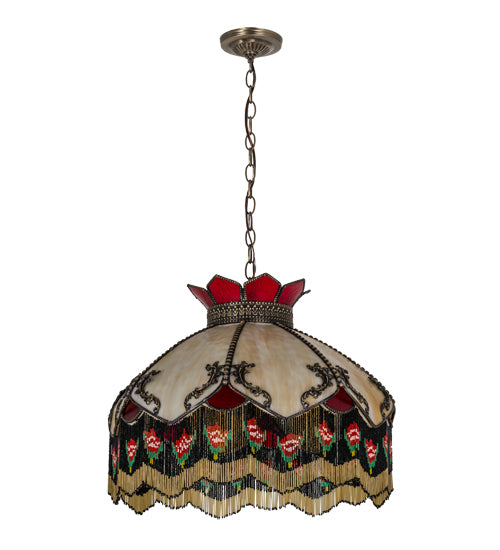 Meyda Tiffany Isabella 164613 Pendant Light - Antique Brass