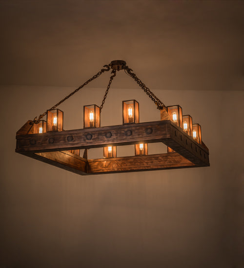 Meyda Tiffany Cassidy 164695 Chandelier Light - Copper