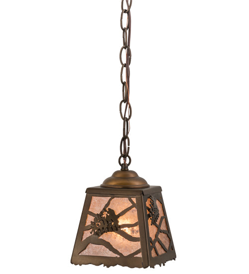 Meyda Tiffany Spruce Pine 164758 Pendant Light - Antique Copper