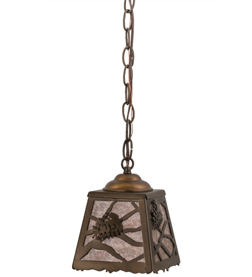 Meyda Tiffany Spruce Pine 164758 Pendant Light - Antique Copper