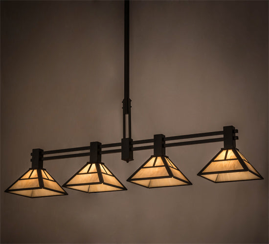 Meyda Tiffany T" Mission" 164837 Pendant Light - Timeless Bronze