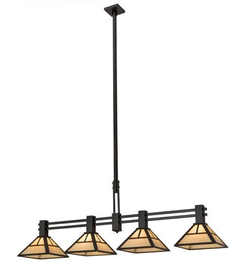 Meyda Tiffany T" Mission" 164837 Pendant Light - Timeless Bronze