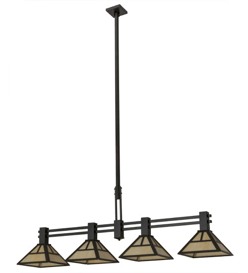 Meyda Tiffany T" Mission" 164837 Pendant Light - Timeless Bronze