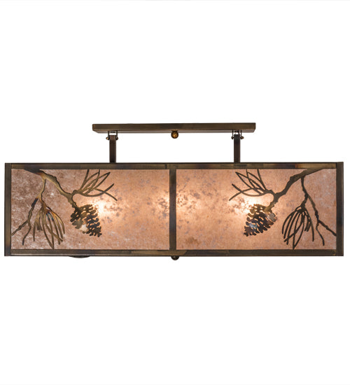 Meyda Tiffany Balsam Pine 164985 Ceiling Light - Antique Copper,Burnished