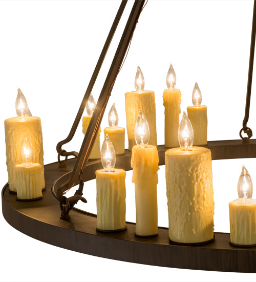 Meyda Tiffany Deina 165065 Chandelier Light - Rust