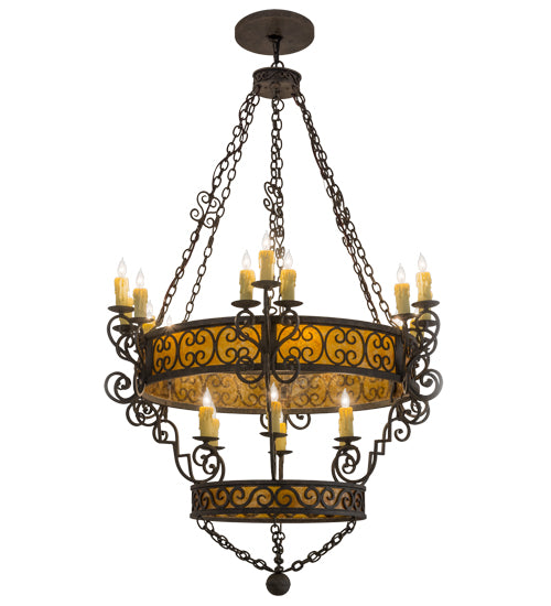 Meyda Tiffany Isabo 165159 Chandelier Light - Antique