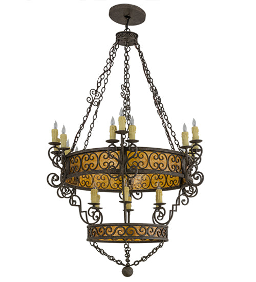 Meyda Tiffany Isabo 165159 Chandelier Light - Antique