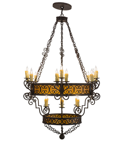 Meyda Tiffany Isabo 165159 Chandelier Light - Antique
