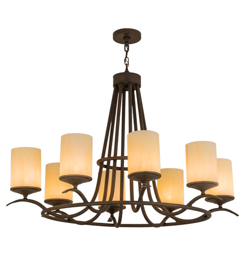 Meyda Tiffany Octavia 165224 Chandelier Light - Brushed Nickel