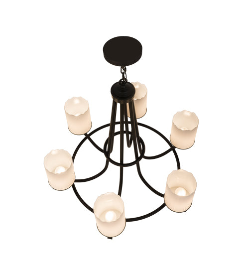 Meyda Tiffany Octavia 165443 Chandelier Light - Oil Rubbed Bronze