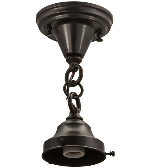 Meyda Tiffany Revival 165491 Ceiling Light - Craftsman Brown