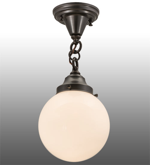 Meyda Tiffany Revival 165492 Ceiling Light - Craftsman Brown