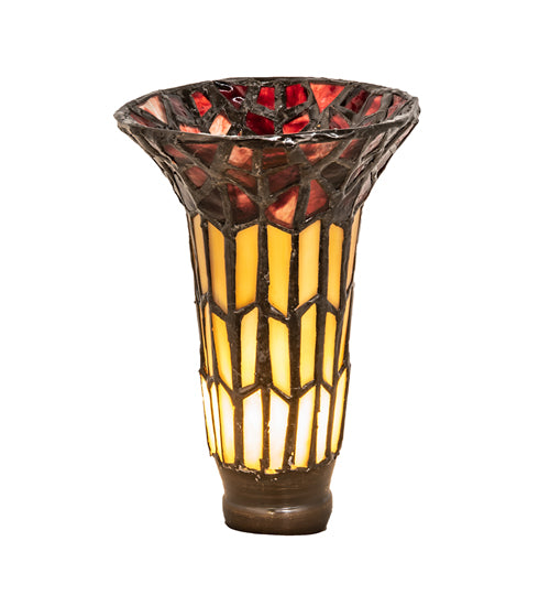 Meyda Tiffany Lighting 16551 Tiffany Pond Lily Shade Lamp Shade Bronze / Dark