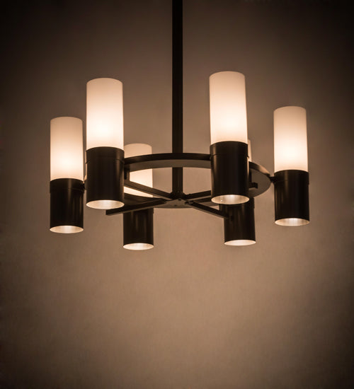 Meyda Tiffany Farmington 165733 Chandelier Light - Timeless Bronze