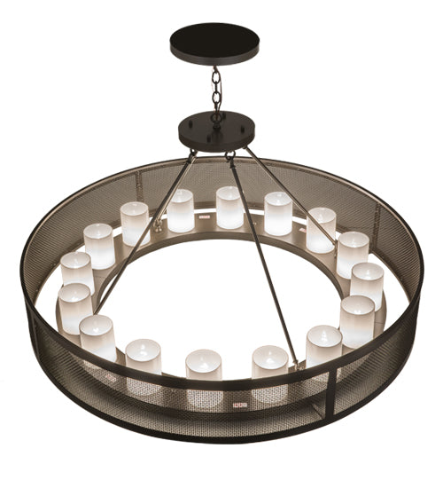 Meyda Tiffany Loxley 165765 Chandelier Light - Timeless Bronze