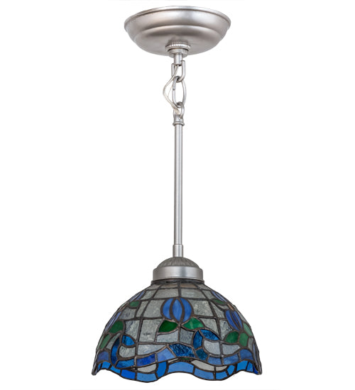 Meyda Tiffany Roseborder 165802 Ceiling Light - Nickel