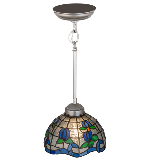 Meyda Tiffany Roseborder 165802 Ceiling Light - Nickel