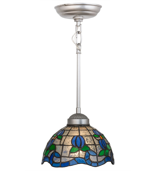 Meyda Tiffany Roseborder 165802 Ceiling Light - Nickel