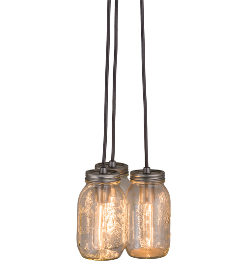 Meyda Tiffany Mason Jar 165847 Pendant Light - Custom