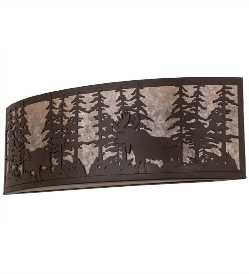 Meyda Tiffany Tall Pines 165993 Wall Light - Cafe-Noir