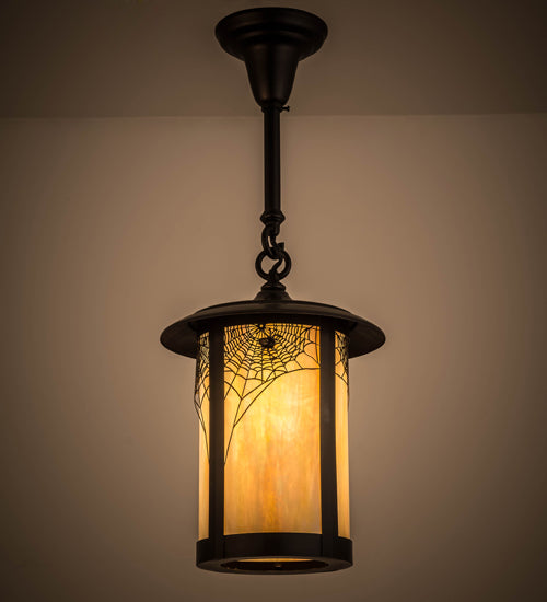 Meyda Tiffany Lighting 166014 Fulton Pendant Outdoor Bronze / Dark