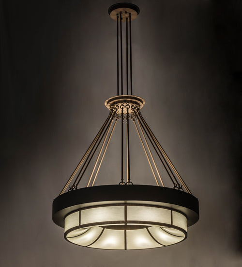 Meyda Tiffany Cilindro 166401 Chandelier Light - Timeless Bronze