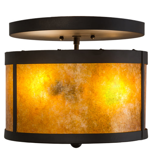 Meyda Tiffany Smythe Craftsman 166409 Ceiling Light - Oil Rubbed Bronze