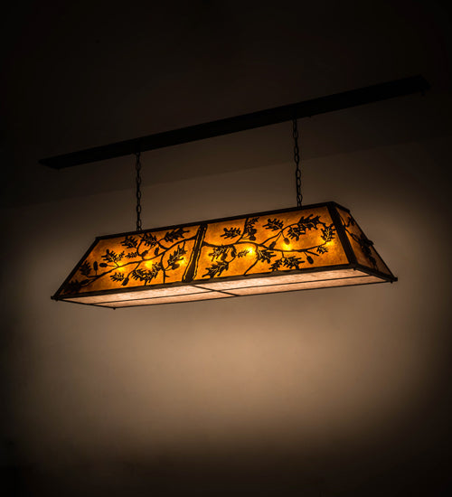 Meyda Tiffany Oak Leaf & Acorn 166417 Pendant Light - Antique Copper