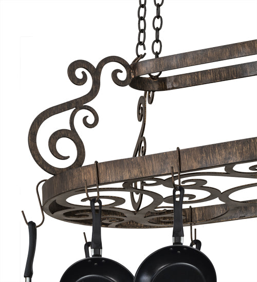 Meyda Tiffany Neo 166434 Pendant Light - Craftsman Brown