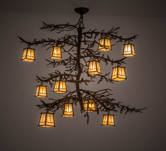 Meyda Tiffany Pine Branch 166573 Chandelier Light - Cafe-Noir