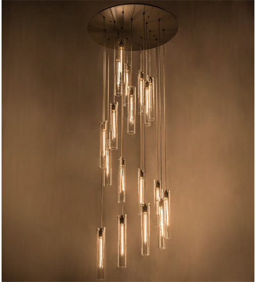 Meyda Tiffany Cilindro 166925 Chandelier Light - Timeless Bronze