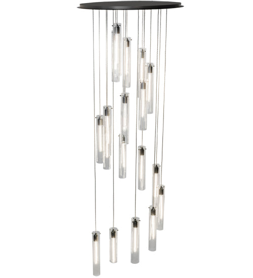 Meyda Tiffany Cilindro 166925 Chandelier Light - Timeless Bronze
