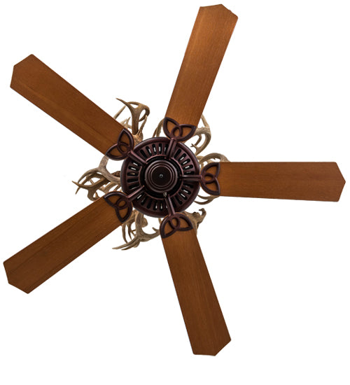 Meyda Tiffany Antlers 167253 Ceiling Fan - Oil Rubbed Bronze