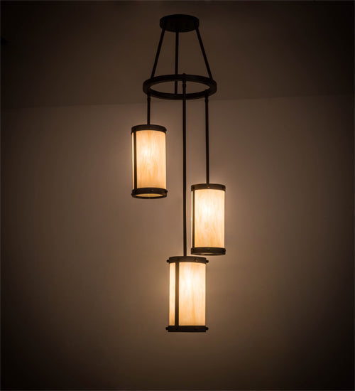 Meyda Tiffany Cartier 167464 Chandelier Light - Mahogany Bronze
