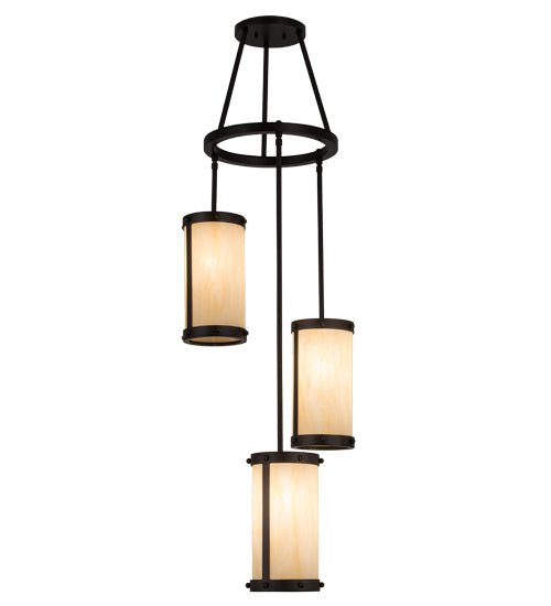 Meyda Tiffany Cartier 167464 Chandelier Light - Mahogany Bronze