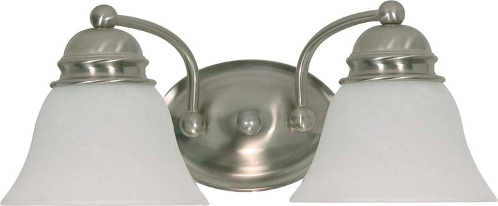 Nuvo Empire 60-341 Bath Vanity Light 15 in. wide - Brushed Nickel