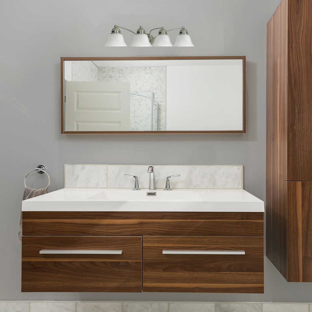 Nuvo Empire 60-343 Bath Vanity Light 29 in. wide - Brushed Nickel