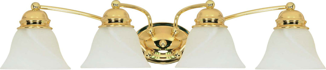 Nuvo Empire 60-351 Bath Vanity Light 29 in. wide - Polished Brass