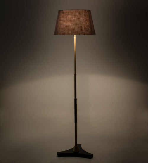 Meyda Tiffany Lighting 167596 Cilindro One Light Floor Lamp Lamp Bronze / Dark