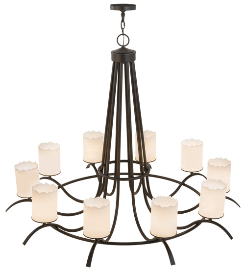 Meyda Tiffany Octavia 167672 Chandelier Light - Timeless Bronze