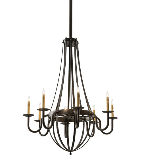 Meyda Tiffany Barrel Stave 167781 Chandelier Light - Oil Rubbed Bronze