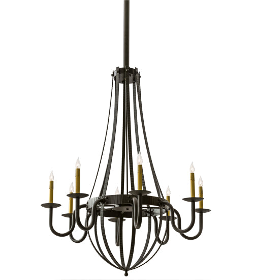 Meyda Tiffany Barrel Stave 167781 Chandelier Light - Oil Rubbed Bronze