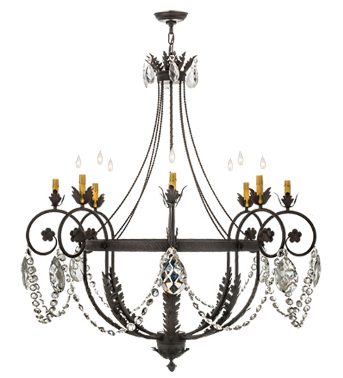Meyda Tiffany Antonia 167783 Chandelier Light - Crystal