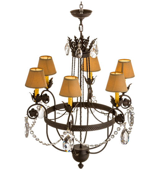 Meyda Tiffany Antonia 167786 Chandelier Light - Crystal