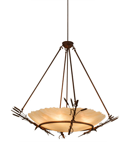 Meyda Tiffany Cattail 167825 Pendant Light - Rust