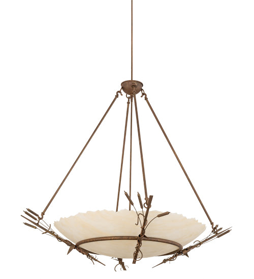 Meyda Tiffany Cattail 167825 Pendant Light - Rust