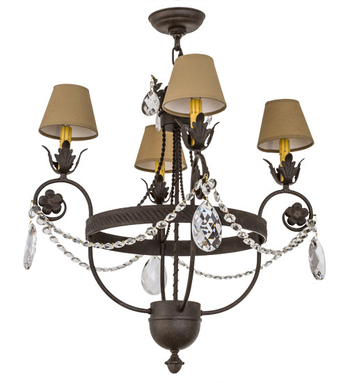 Meyda Tiffany Antonia 167827 Chandelier Light - Crystal