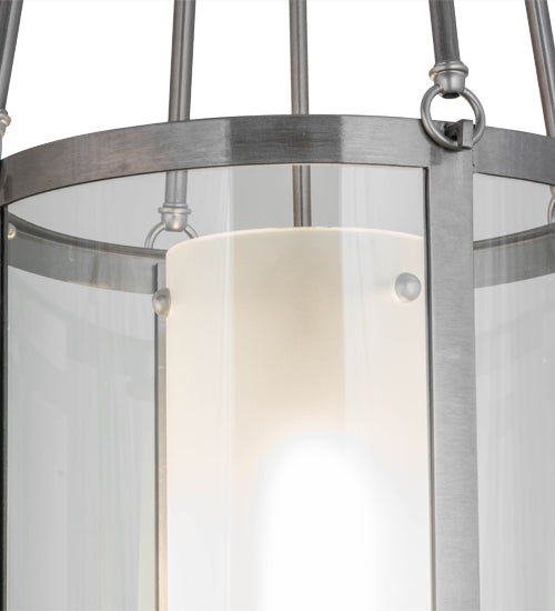 Meyda Tiffany Cilindro 167874 Pendant Light - Steel