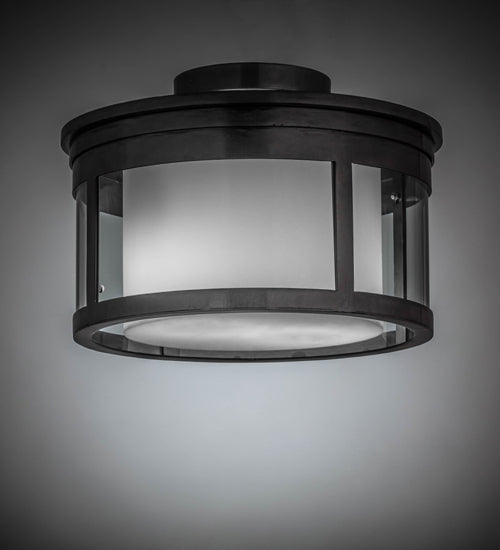 Meyda Tiffany Cilindro 167935 Ceiling Light - Steel