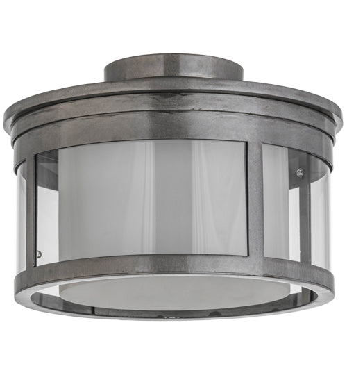 Meyda Tiffany Cilindro 167935 Ceiling Light - Steel